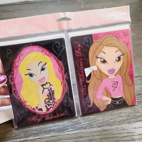 Vintage 2000s Y2K MGA Bratz Valentines Cards American Greetings - Picture 5 of 7